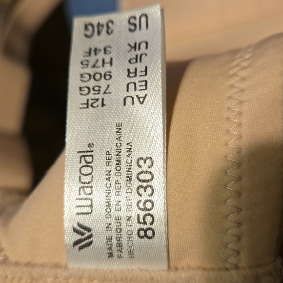 Wacoal No Wire Bra Size 34G - Picture 4 of 4